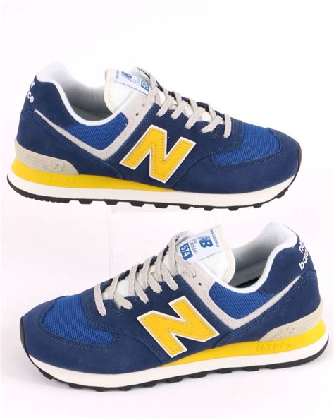 new balance 574 yellow blue|new balance 574 cheap prices.